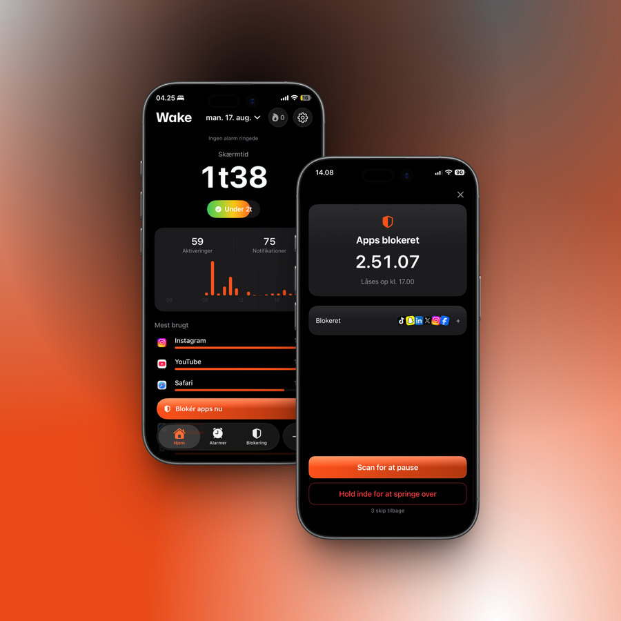 Vælg dine apps